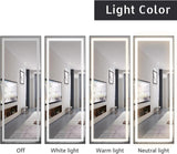 Maverick Color-Changing LED Full Length Mirror