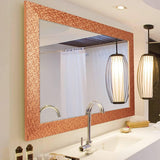 Cassandra Copper Mosaic Mirror