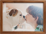 Avery Walnut Wood Photo Frame