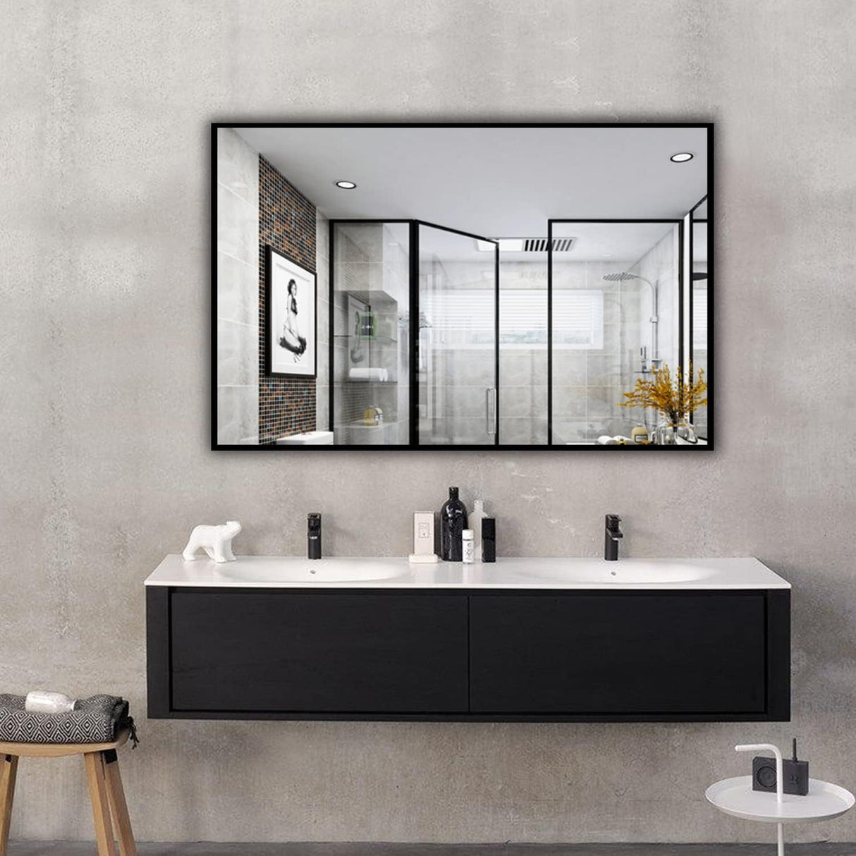 Hudson Rectangle Wall Mirror