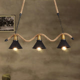 Edison Industrial Vintage Droplight Metal Chandelier