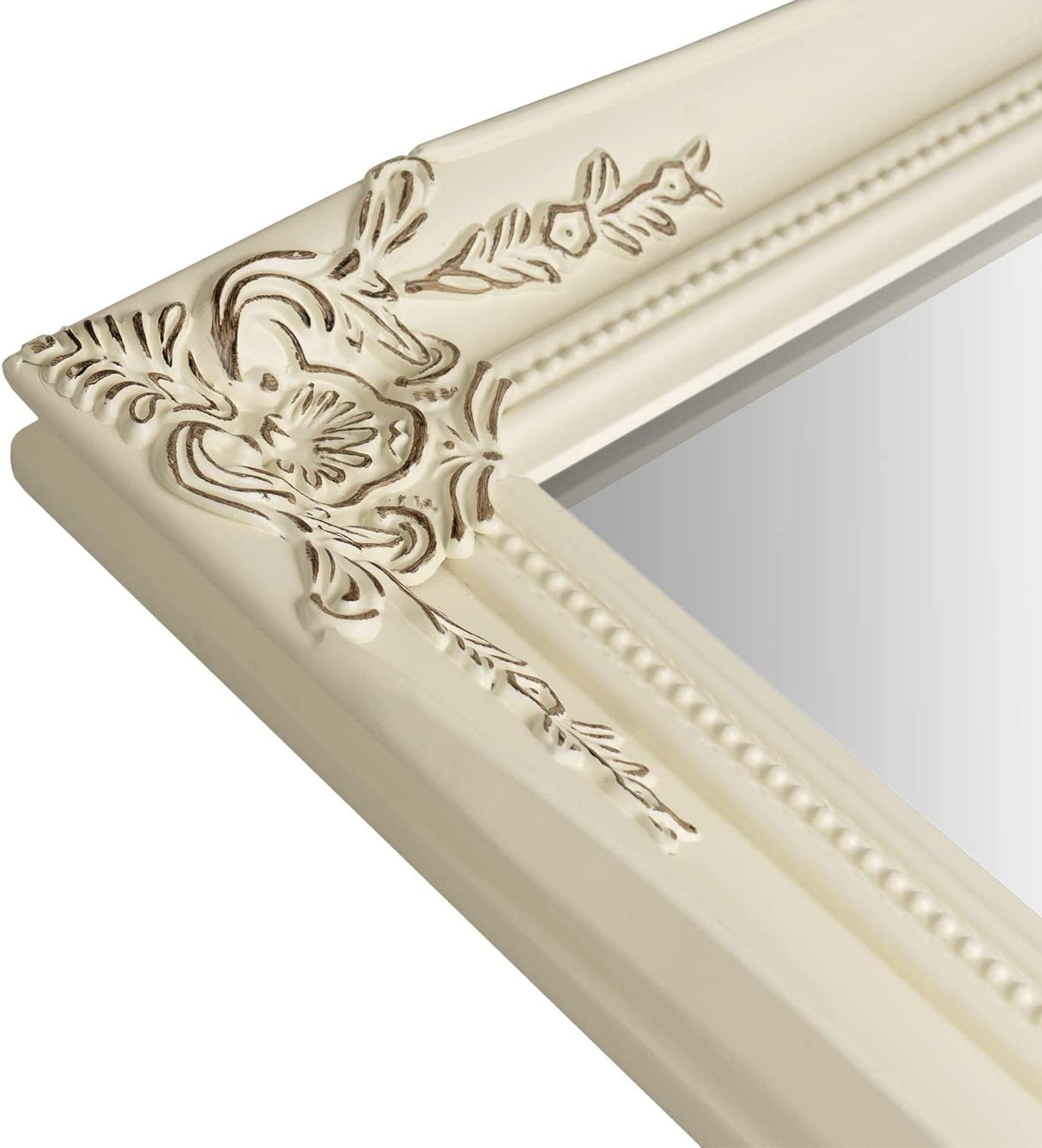 Louisa Ivory Baroque Mirror