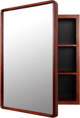 Joey Modern Wood Medicine Cabinet with Mirror