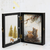 Bella Blossom Shadow Box Frame with Real Glass