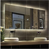 Aura Frameless LED Bathroom Mirror