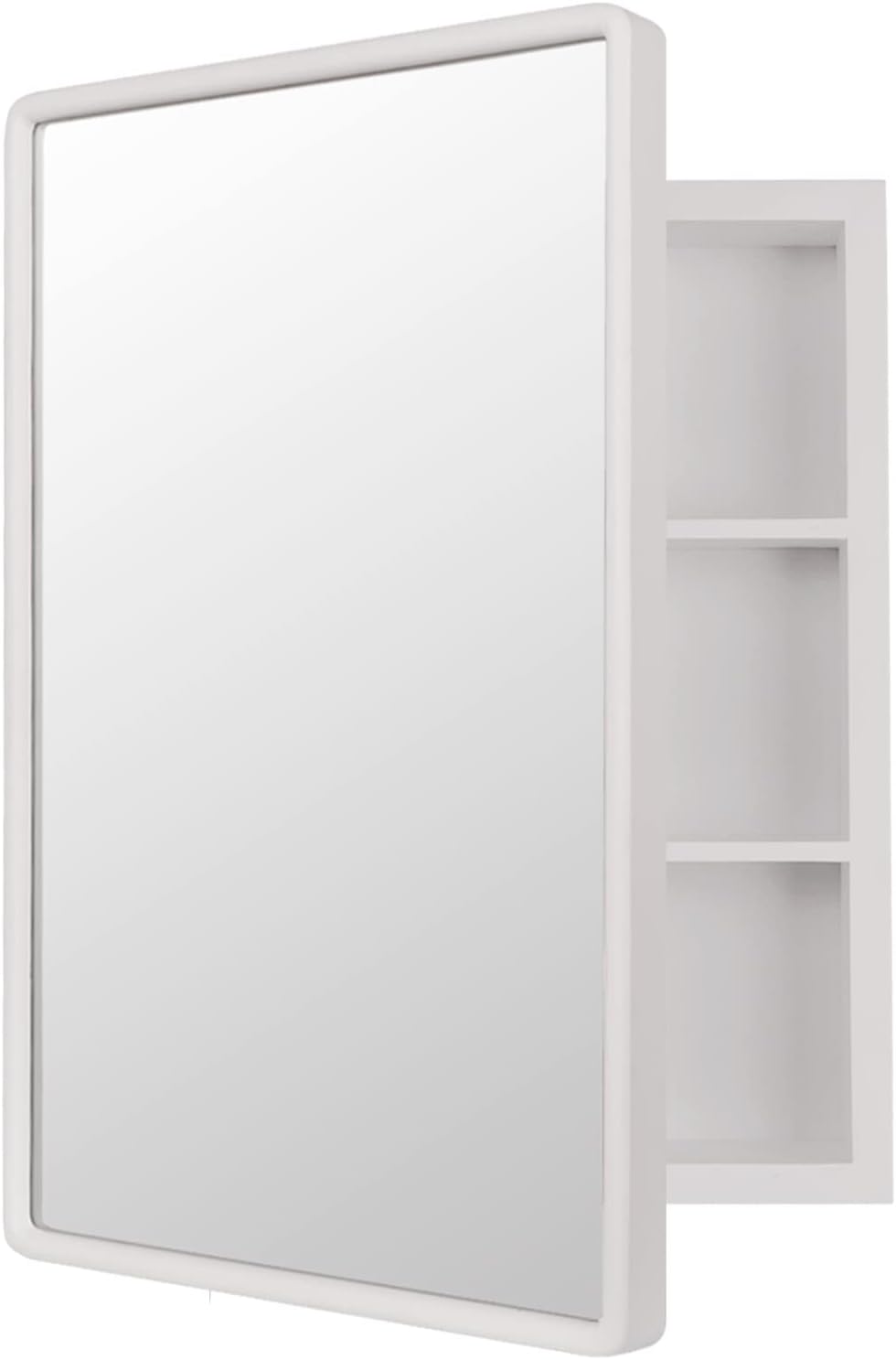 Joey Modern Wood Medicine Cabinet with Mirror