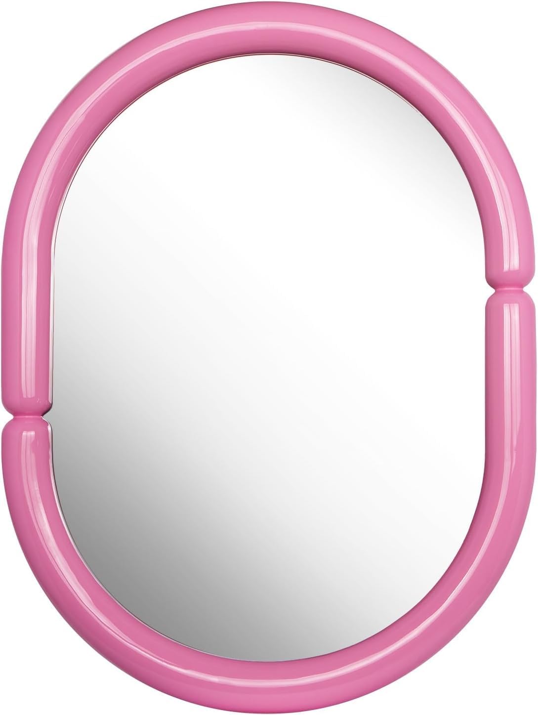 Alice Pop Color Bagel Wood Framed Mirror