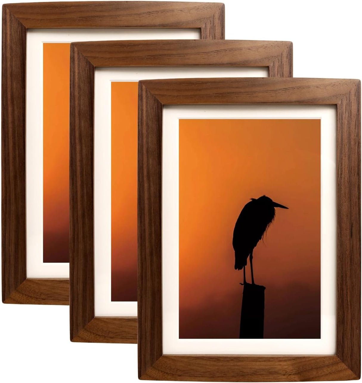 Aaron Natural Walnut Wood Photo Frame